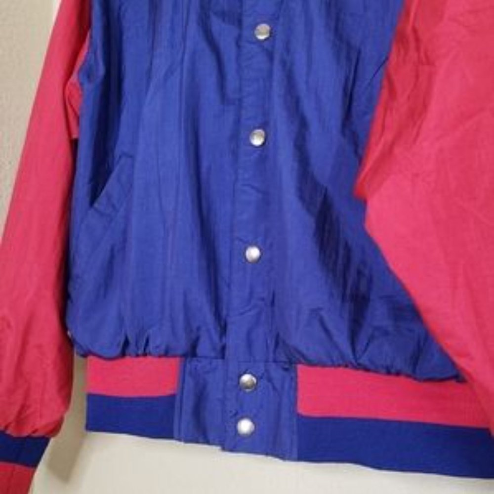 Champion Vintage Bomber Windbreaker Jacket Large - Picture 7 of 11